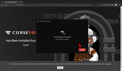 cruseforge|curseforge anmelden.